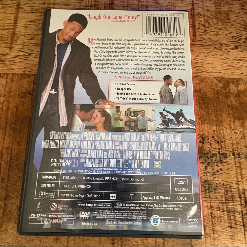 Hitch DVD - Picture 2 of 5